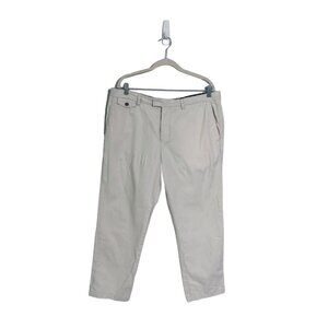 Ted baker genay slim fit chinos light grey‎ preppy golf size 38R